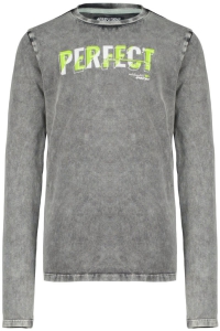 4President acid wash longsleeve Maas black